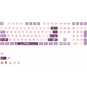 Akko Blueberry Purple Pudding, 116 kláves, ASA, fialové - 06925758625999