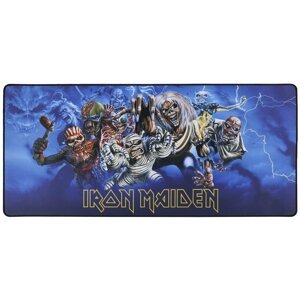 SUBSONIC Iron Maiden Gaming Mouse Pad XXL, modrá - SA5589-IM1