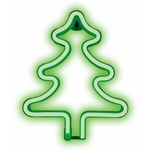 Forever dekorativní LED neon Vánoční strom, zelená - RTV100256