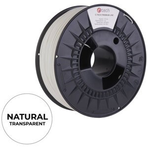 C-TECH tisková struna (filament), ABS, 1,75mm, 1kg, natural - 3DF-P-ABS1.75-NAT