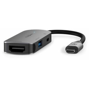 Nedis Multiportový adaptér USB-C, USB-A, USB-C, HDMI - CCGB64230GY01