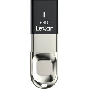 Lexar Fingerprint F35 - 64GB, stříbrná - LJDF35-64GBBK