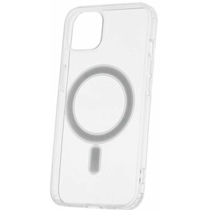 C.P.A. silikonové TPU pouzdro Mag Anti Shock 1,5 mm pro iPhone 15 Pro, transparentní - GSM175286