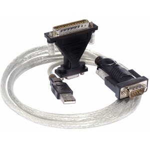 PremiumCord převodník USB2.0 na RS232 s kabelem - ku2-232