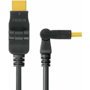 PremiumCord HDMI A - HDMI A M/M - 5m (otočné konektory) - kphdmo5