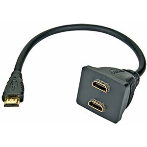 PremiumCord Adapter HDMI rozdvojka M - 2x F konektory - kphdma-6