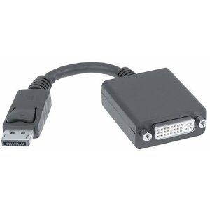PremiumCord adaptér DisplayPort - DVI (Male/Female), 15cm - kportad04
