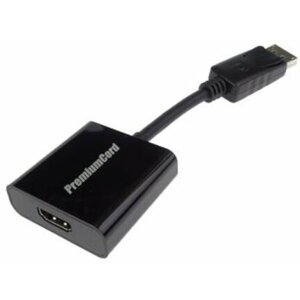 PremiumCord adaptér DisplayPort - HDMI (Male/Female), 15cm - kportad03