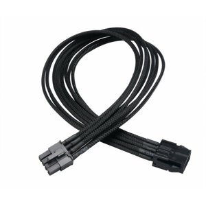 Akasa (AK-CBPW09-40BK), Flexa V8, 40cm 8-pin VGA power cable extension - AK-CBPW09-40BK