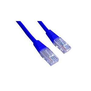 GEMBIRD Eth Patch kabel c5e UTP 1m, modrý; PP12-1M/B