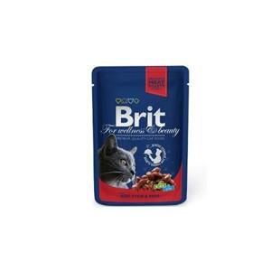 Brit Premium Cat kapsa with Beef Stew & Peas 100g; 68098