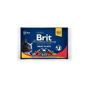 Brit Premium Cat kapsa Meat Plate 400g (4x100g); 68105