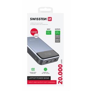 Swissten Power bank 20000 mAh 100W power delivery pro notebooky; 22013932