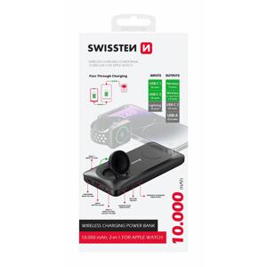 Swissten power bank 10000 mAh 2v1 pro Apple Watch a MagSafe; 22013973
