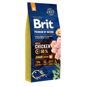 Brit Premium by Nature Junior M 15 kg; 94985