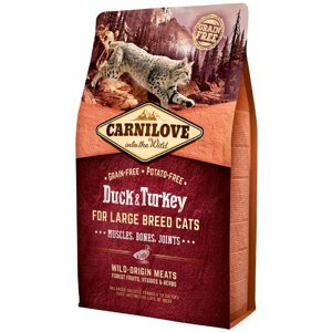 Carnilove Cat LB Duck&Turkey Muscles,Bones,Joints 2kg; 80789