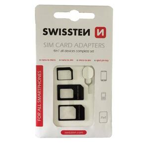 Swissten SIM Adapter 4in1; 85002300
