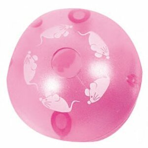 Karlie-Flamingo Hračka míček s Catnipem - možnost plnění pamlsky 5,5cm; KF-504199