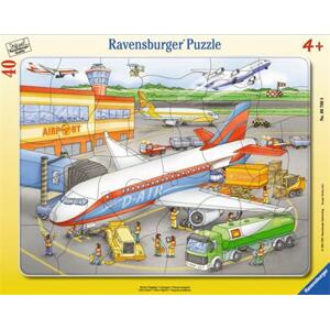 RAVENSBURGER Puzzle Letiště 40 dílků; 4356