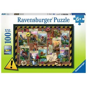 RAVENSBURGER Puzzle Sbírka dinosaurů XXL 100 dílků; 123368