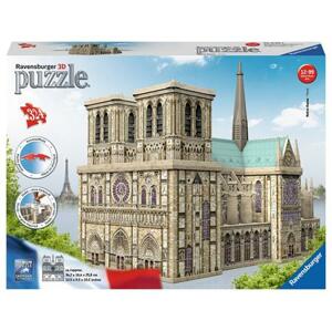 RAVENSBURGER 3D puzzle Katedrála Notre-Dame, Paříž 324 dílků; 124039