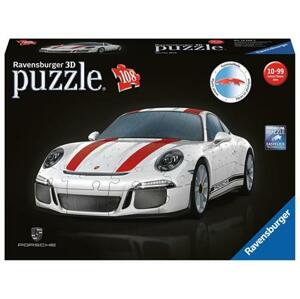 RAVENSBURGER 3D puzzle Porsche 911 R 108 dílků; 124318