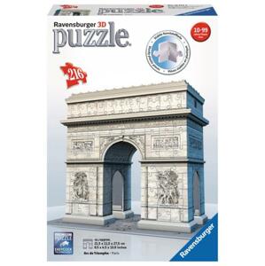 RAVENSBURGER 3D puzzle Vítězný oblouk, Francie 216 dílků; 119071