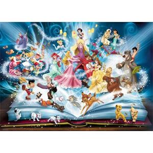 RAVENSBURGER Puzzle Disneyho magická kniha pohádek 1500 dílků; 119266