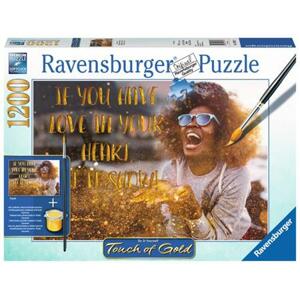RAVENSBURGER Puzzle Touch of Gold Ukaž lásku 1200 dílků; 120328