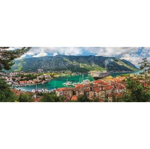 TREFL Panoramatické puzzle Kotor, Černá Hora 500 dílků; 124001