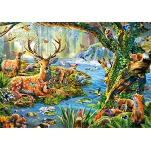 CASTORLAND Puzzle Život v lese 500 dílků; 122301