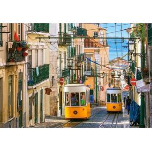 CASTORLAND Puzzle Lisabonské tramvaje, Portugalsko 1000 dílků; 124325