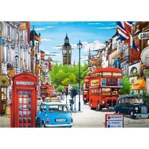 CASTORLAND Puzzle Londýn, Velká Británie 1500 dílků; 9197
