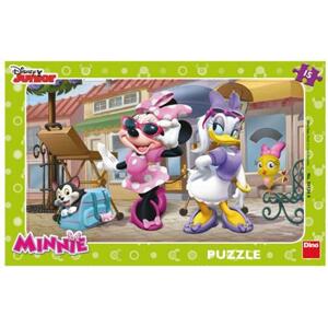 DINO Puzzle Minnie na Montmartru 15 dílků; 115770