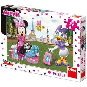 DINO Puzzle Minnie v Paříži 24 dílků; 122384