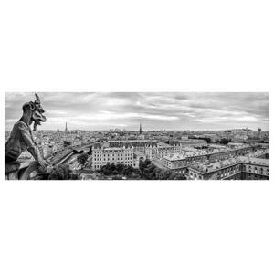 DINO Panoramatické puzzle Chrlič v Paříži, Francie 1000 dílků; 122794