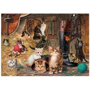 DINO Puzzle Secret Collection: Kočky 1000 dílků; 118978