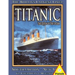 PIATNIK Puzzle Titanic 1000 dílků; 7650