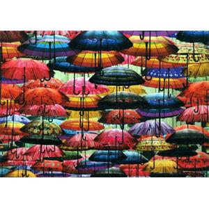 PIATNIK Puzzle Barevné deštníky 1000 dílků; 123732