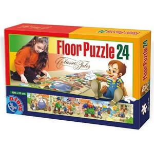 D-TOYS Puzzle Pinocchio MAXI 24 dílků; 124418