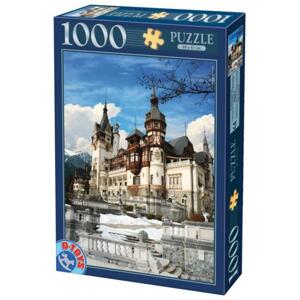 D-TOYS Puzzle Zámek Peles, Rumunsko 1000 dílků; 119616