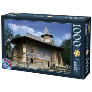 D-TOYS Puzzle Klášter Voronet, Rumunsko 1000 dílků; 119518