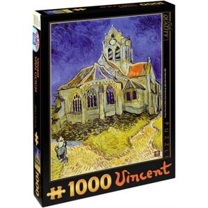 D-TOYS Puzzle Kostel v Auvers 1000 dílků; 119646