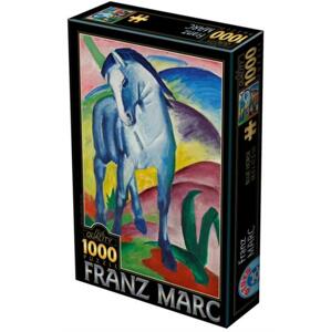 D-TOYS Puzzle Modrý kůň 1000 dílků; 119578
