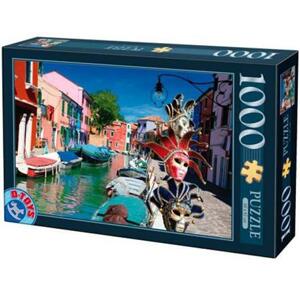 D-TOYS Puzzle Burano, Itálie 1000 dílků; 119498