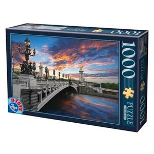 D-TOYS Puzzle Alexandrův most, Paříž 1000 dílků; 124348