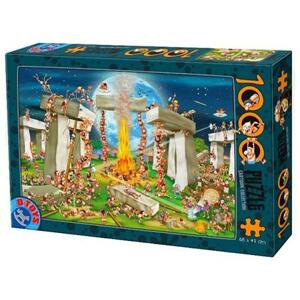 D-TOYS Puzzle Stonehenge 1000 dílků; 119634