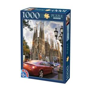 D-TOYS Puzzle Sagrada Familia, Barcelona 1000 dílků; 119494