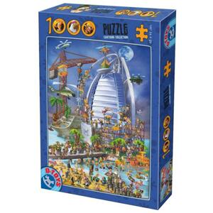 D-TOYS Puzzle Burj al Arab 1000 dílků; 119632