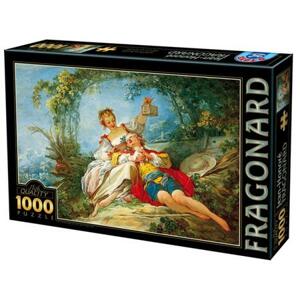 D-TOYS Puzzle Šťastní milenci 1000 dílků; 119671